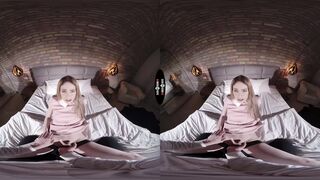 Repairman Fucks Chastity Belt Clad Clara Mia for Escape