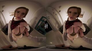 Psychologist Fucks Insecure Coed in VR Counseling