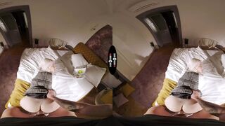 Professor's Blonde Student Gets Dominated in Dark Apartment