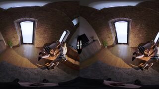 Coeds Crystal Sinn and Clara Mia Dominate New Professor