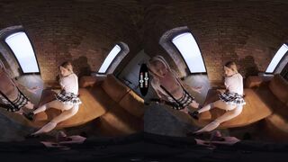 Coeds Crystal Sinn and Clara Mia Dominate New Professor