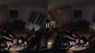 Mia's Dangerous Burglar Fantasy: VR Thrill & Dual Pleasure