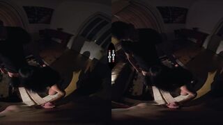 Mia's Dangerous Burglar Fantasy: VR Thrill & Dual Pleasure