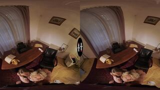 New Neighbor Fucks Stepmom and Daughter in Dark VR Fantasy