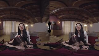 Stepdaughter's Forbidden VR Fantasy: Dominated By Step-Parents