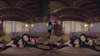 Stepdaughter's Forbidden VR Fantasy: Dominated By Step-Parents