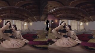 Stepdaughter's Forbidden VR Fantasy: Dominated By Step-Parents