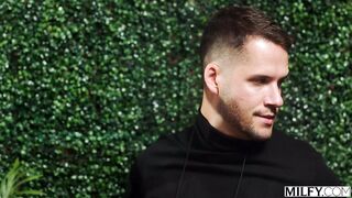 MILF-Next-Door Fucks Younger Peeping Neighbor