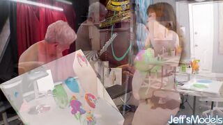 Chunky Art Student Chelsea Dagger Gets Kinky