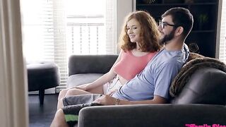 Abby Rains Steps Brother Caught Fucking Her Behind Closed Doors S7E1