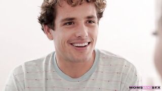 Tyler, Mom, & Step-Sister Threesome in Shower Hosed By Mom