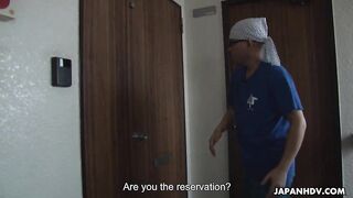 Wife Tsubaki's Shower Invitation: Teens Fuck Amidst Soap Suds