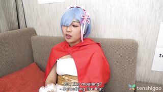 Chubby Riho Machida's Cosplay Cute Pussy Pleasure