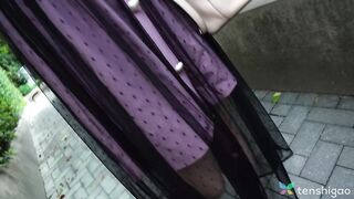 Haruka Fuji Teases for Tenshigao's Pussy Pleasures